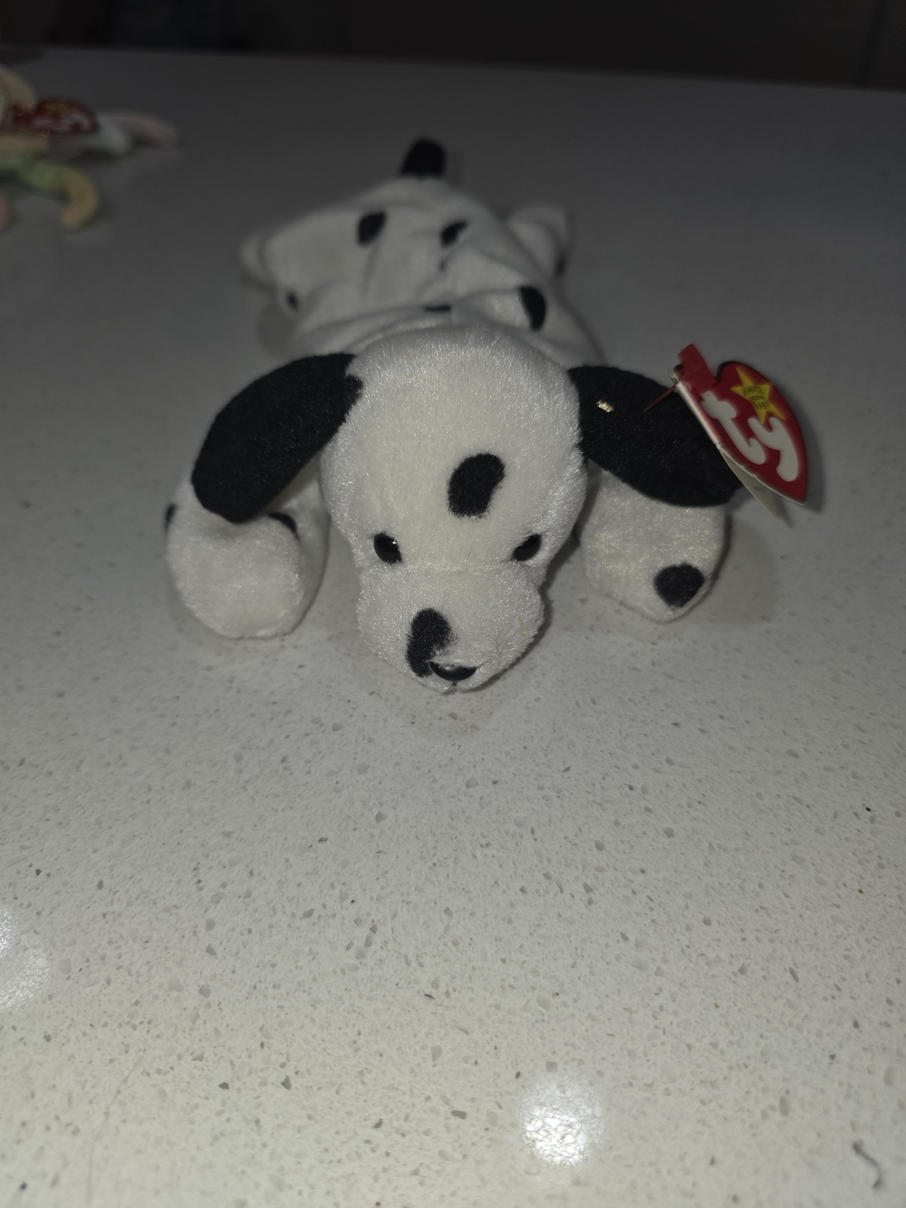 Ty Black & White Dalmatian Plush Puppy